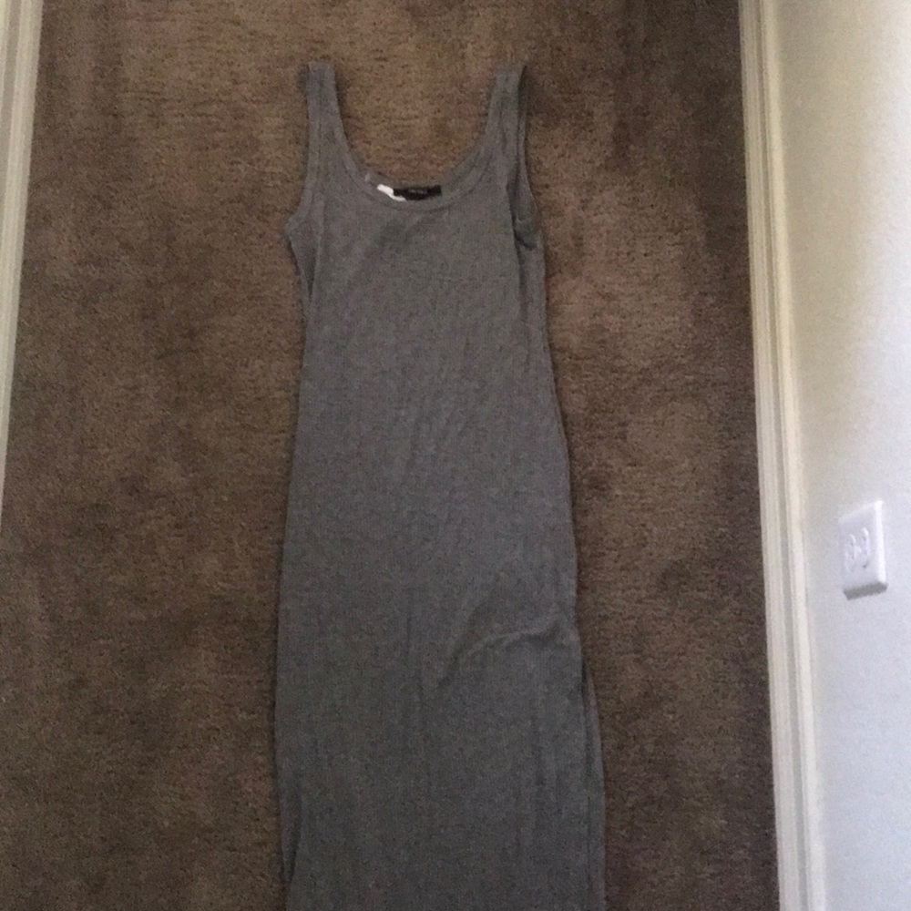 Forever 21 gray maxi dress NWT Size small